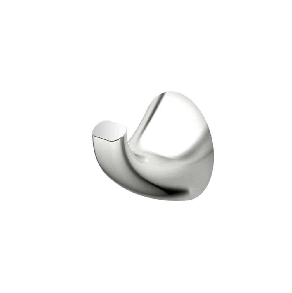 Brie Robe Hook, Satin Nickel