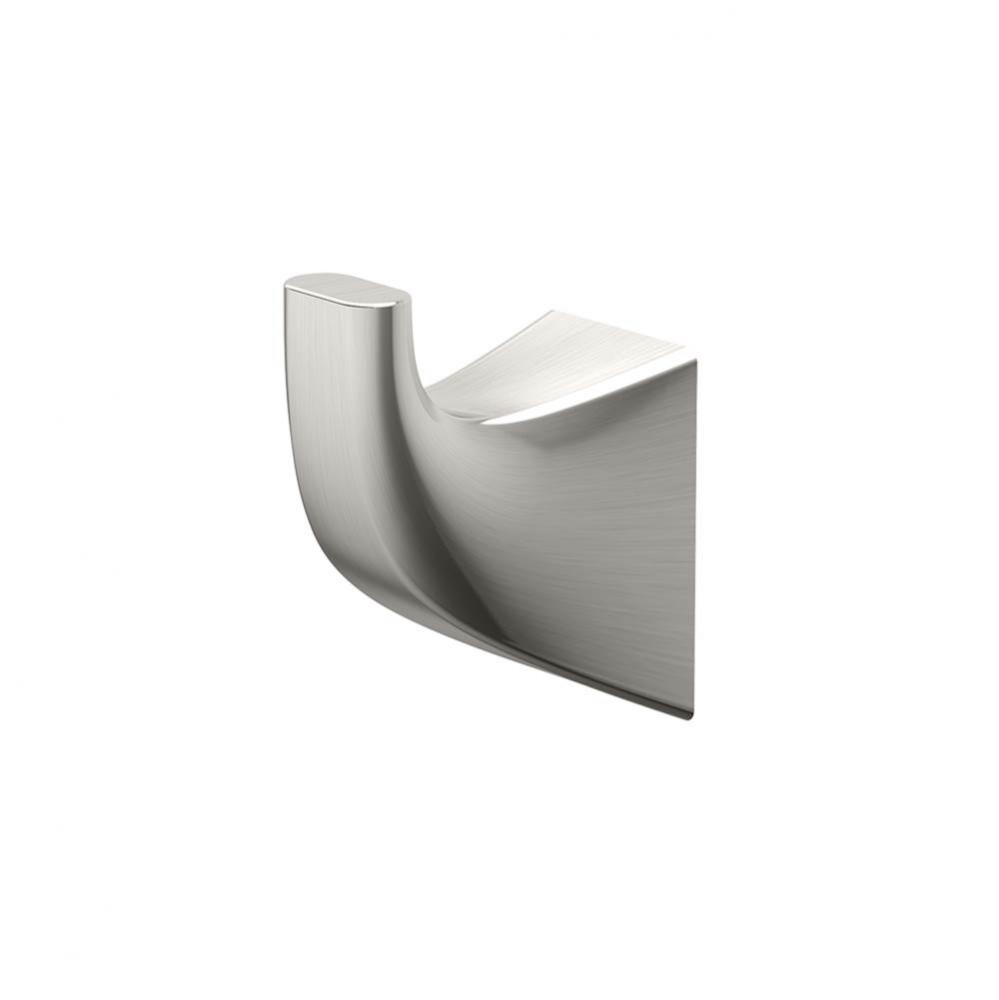 Quantra Robe Hook, Satin Nickel