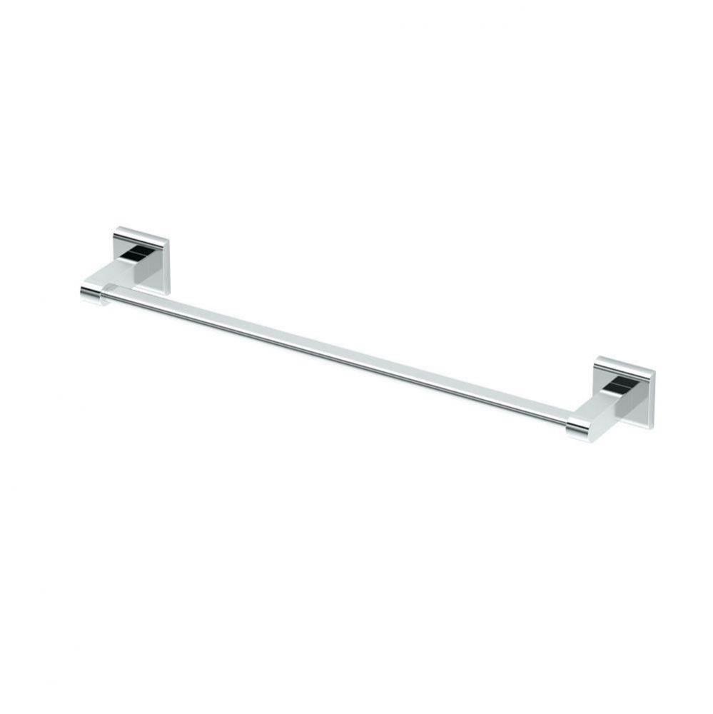 Tru 18&apos;&apos; L Towel Bar, Chrome