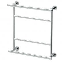 Gatco 1553 - Latitude II Hotel Towel Centre Rack, Chrome