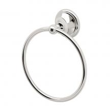 Gatco 4582 - Laurel Ave Towel Ring, Polished Nickel