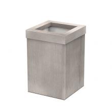 Gatco 1913W - Wastebasket Square Wood Grain