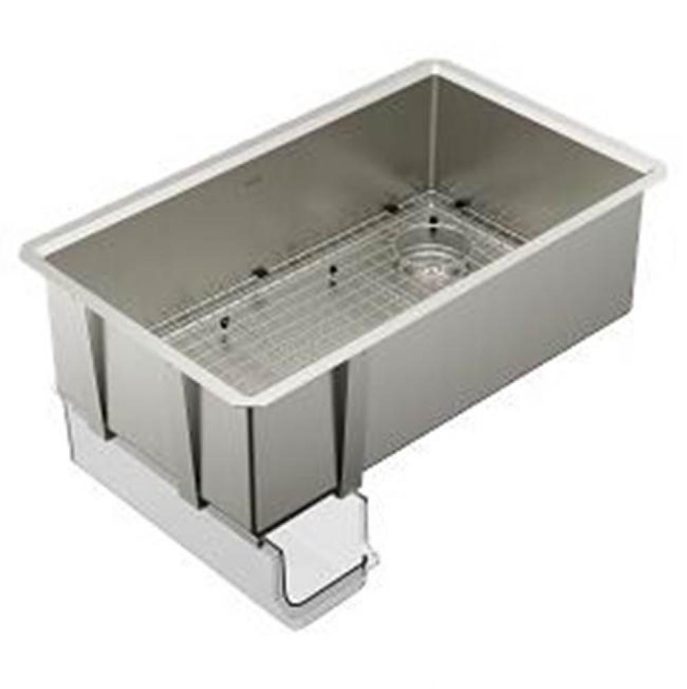 33&apos;&apos;X22&apos;&apos; Stainless Steel 16 Gauge Single Bowl Sink