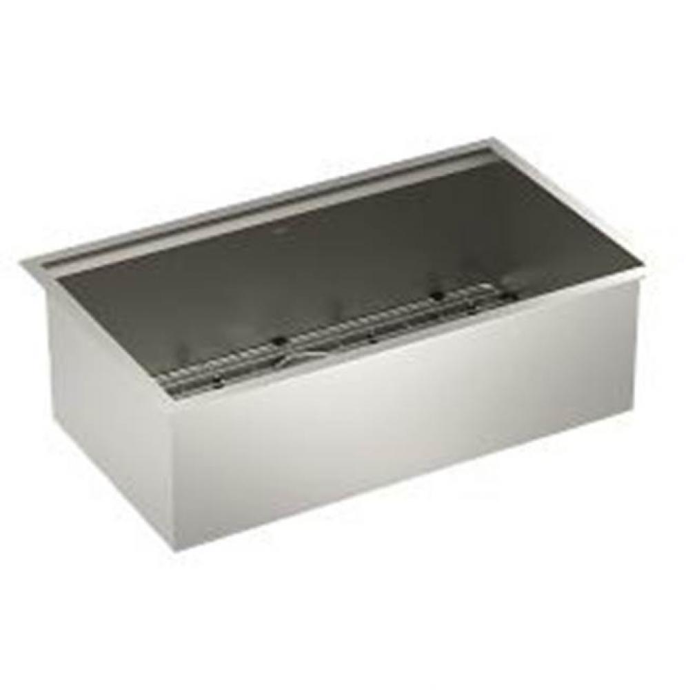 32&apos;&apos;x19&apos;&apos; Single Bowl Undermount Workstation Sink