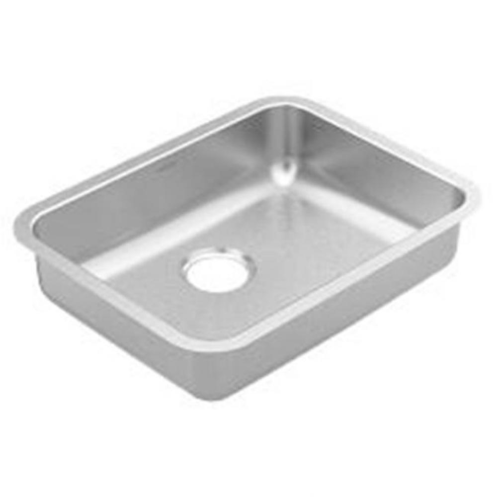 Stainless steel 18 gauge single bowl sink