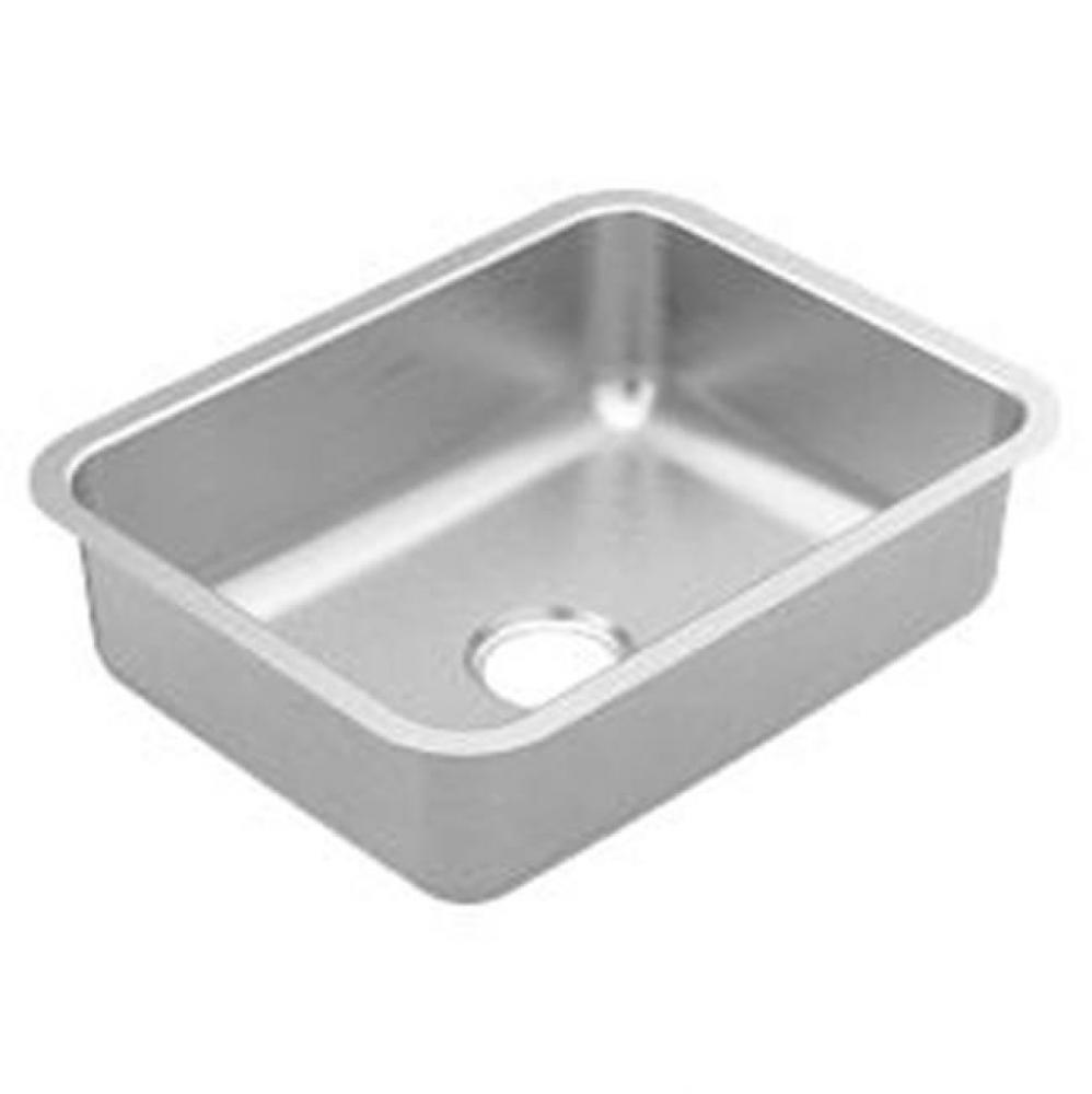 23&apos;&apos; x 18&apos;&apos; stainless steel 20 gauge single bowl sink