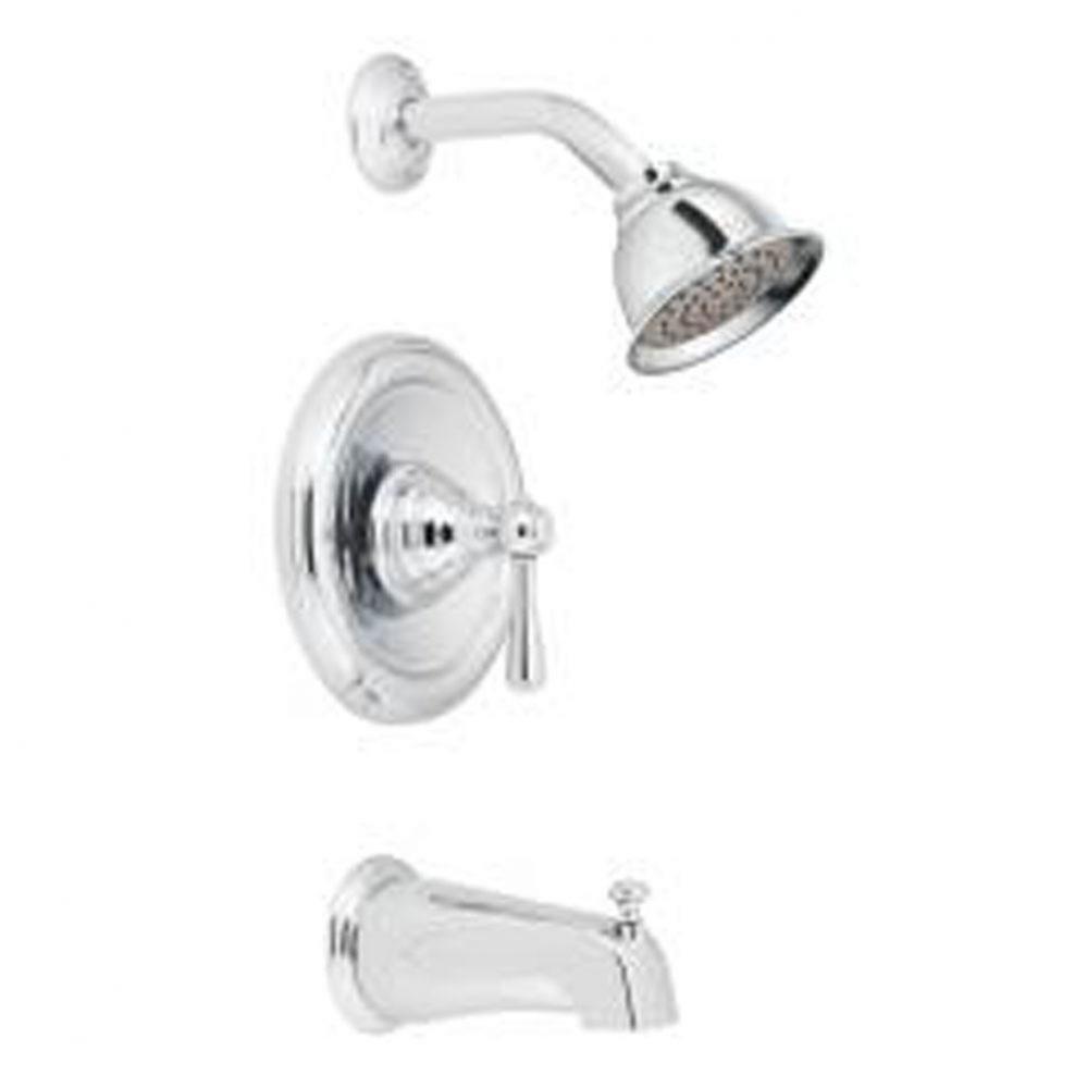 Chrome Posi-Temp(R) tub/shower