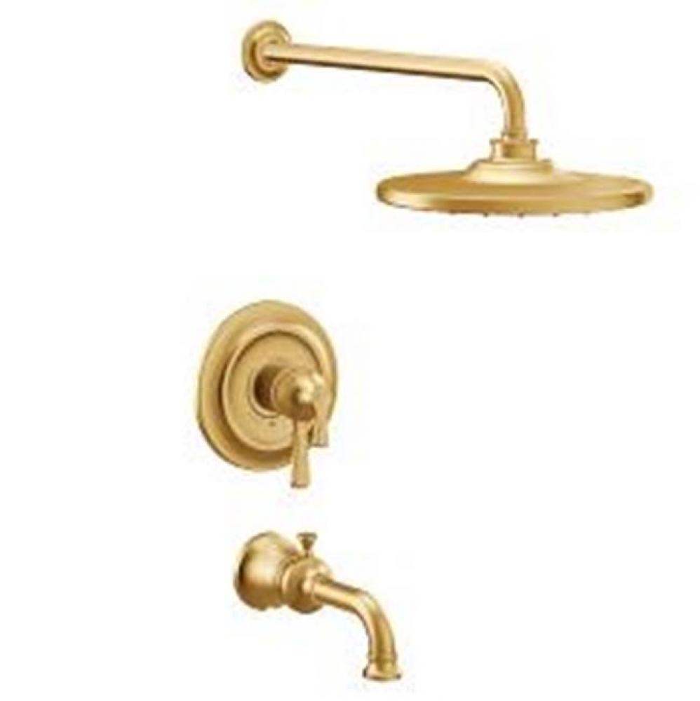 Brushed Gold M-Core 4-Series Tub/Shower