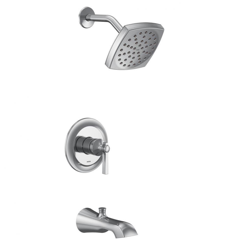 Flara M-CORE 2-Series Eco Performance 1-Handle Tub and Shower Trim Kit in Chrome (Valve Sold Separ