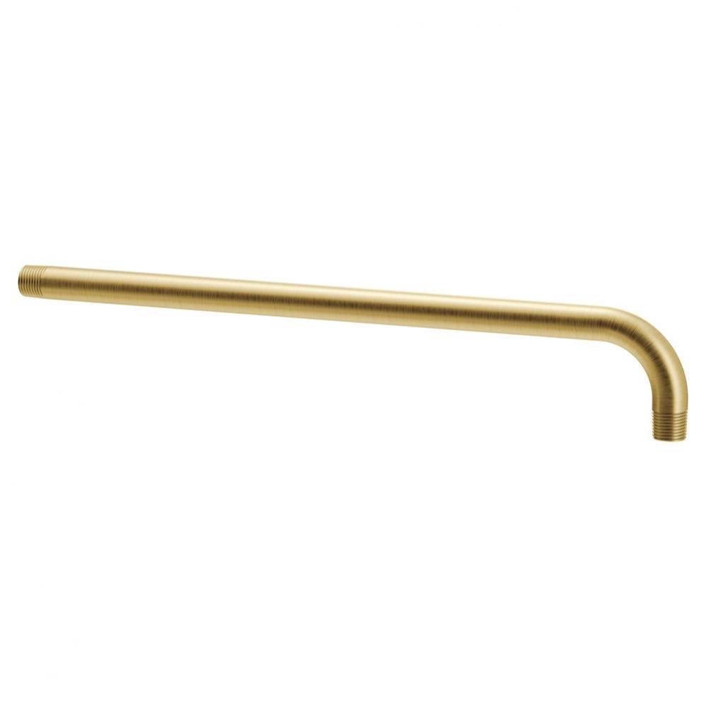 16-Inch Replacement Overhead Shower Arm Extension, Brushed Gold