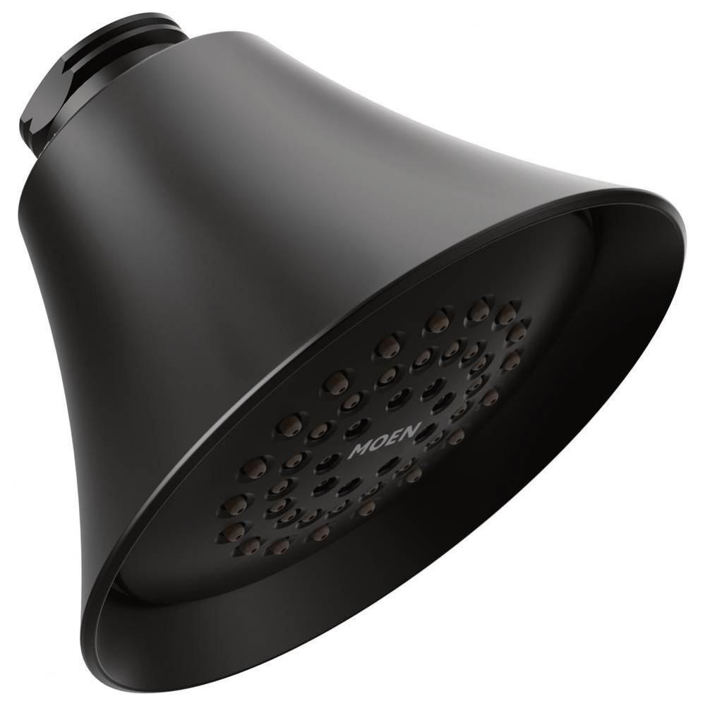 3.75-Inch Single Function Showerhead, Matte Black