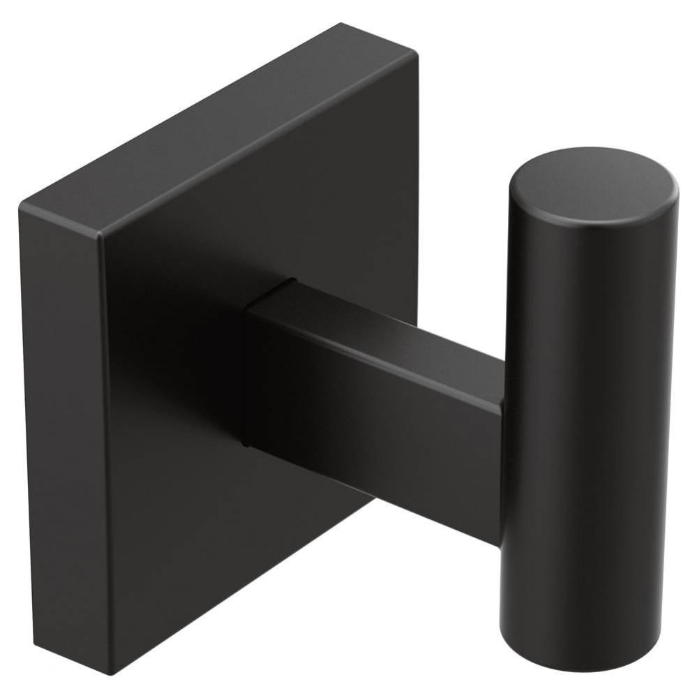 Matte Black Single Robe Hook