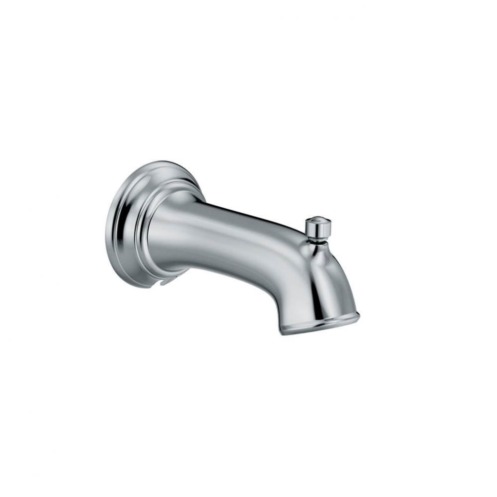 Dartmoor 1/2-Inch Slip Fit Connection Diverter Tub Spout, Chrome