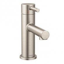 Moen 6198BN - Brushed nickel one-handle bathroom faucet