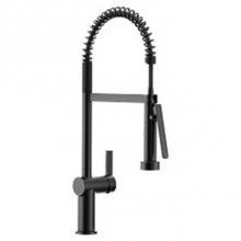 Moen 7822BL - Matte Black One-Handle Pulldown Kitchen Faucet