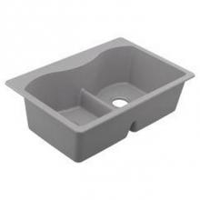 Moen GGR3027B - Granite granite double bowl dual mount sink