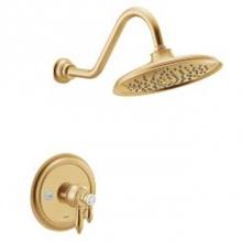 Moen UTS43102EPBG - Brushed Gold M-Core 4-Series Shower Only