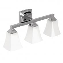 Moen YB5163CH - Chrome Three Globe Bath Light