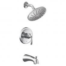 Moen UT2843EP - Glyde M-CORE 2-Series Eco Performance 1-Handle Tub and Shower Trim Kit in Chrome (Valve Sold Separ