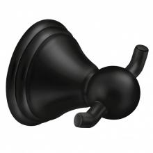 Moen DN8403BL - Matte Black Double Robe Hook