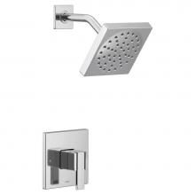 Moen UTS3715EP - 90 Degree M-CORE 3-Series 1-Handle Eco-Performance Shower Trim Kit in Chrome (Valve Sold Separatel