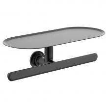 Moen YB1788BL - Matte Black Double Paper Holder