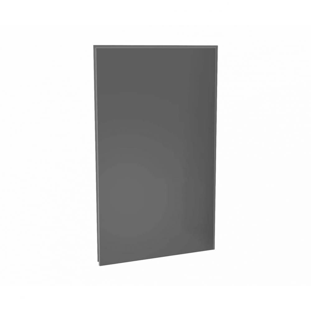 Utile 48 in. x 1.125 in. x 80 in. Direct to Stud Back Wall in Thunder Grey