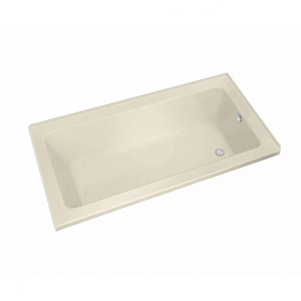 Pose 6032 IF Acrylic Corner Right Right-Hand Drain Whirlpool Bathtub in Bone