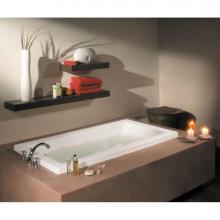 Maax 102786-000-001-000 - Aiiki 7236 Acrylic Drop-in End Drain Bathtub in White