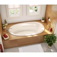 Maax 106169-000-001-101 - Talma 7242 Acrylic Drop-in End Drain Bathtub in White