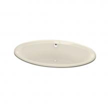 Maax 100028-003-004-000 - Tympani 72 x 42 Acrylic Drop-in Center Drain Whirlpool Bathtub in Bone