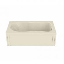 Maax 101057-000-004 - Topaz 71.75 in. x 36 in. Alcove Bathtub with End Drain in Bone