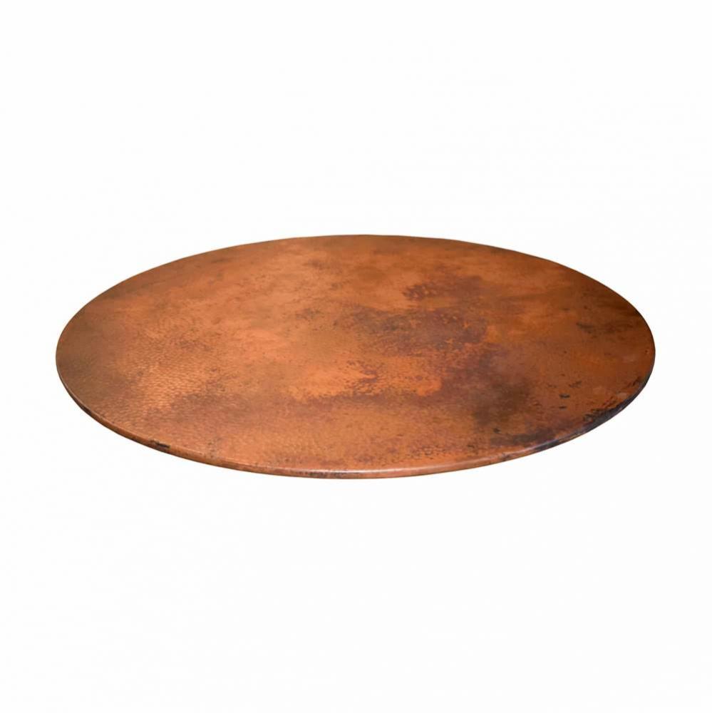 Copper Lazy Susan in Tempered 34&apos;&apos;