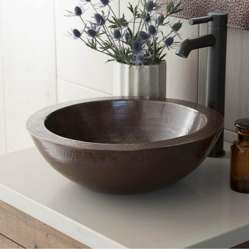 Laguna Bathroom Sink in Antique Copper