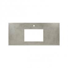 Native Trails NSV36-PR1 - 36'' Native Stone Vanity Top in Pearl- Rectangle with Single Hole Cutout