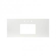 Native Trails NSV36-PR - 36'' Native Stone Vanity Top in Pearl- Rectangle with 8'' Widespread Cutout