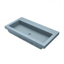 Native Trails NSL3619-OX - Trough 3619 in Ocean - No Faucet Holes