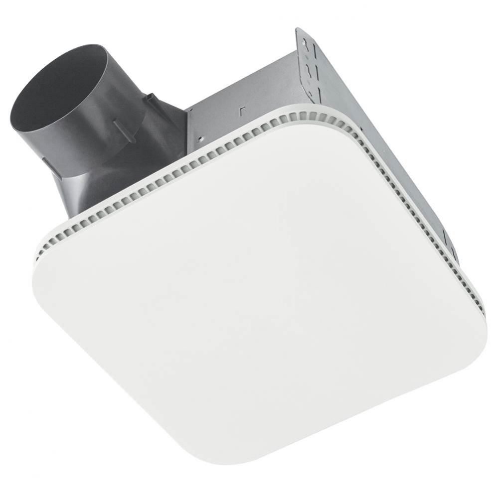 Broan FLEX 80 CFM Bathroom Exhaust Fan w/ CLEANCOVER™ Grille, ENERGY STAR&#xae;