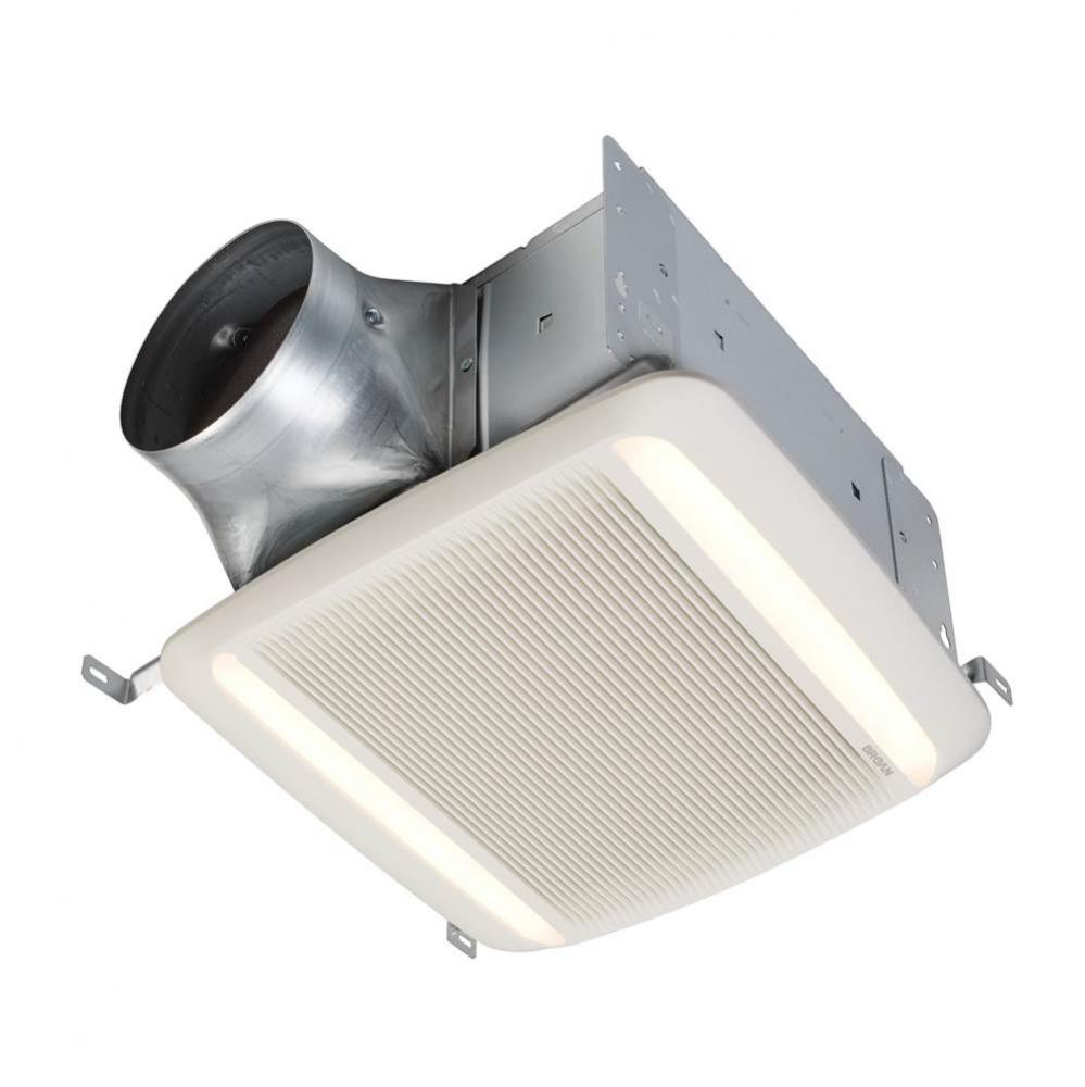 Broan QTDC Series  110-150 CFM Bathroom Exhaust Fan w/ LED, ENERGY STAR&#xae;