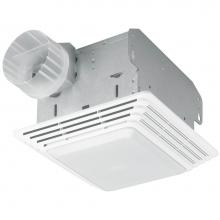 Broan Nutone HD80L - Heavy Duty 80 CFM Ventilation Fan with Incandescent Light, 2.5 Sones