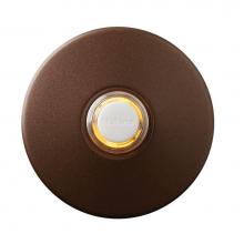 Broan Nutone PB41LBRL - LED Lighted Round Stucco Pushbutton, 2-1/2'' Oil-Rubbed Bronze