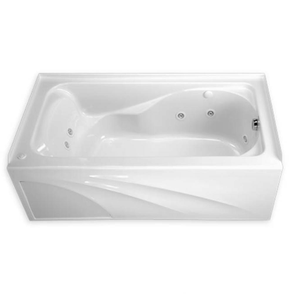 Cadet&#xae; 60 x 32-Inch Integral Apron Bathtub Left-Hand Outlet