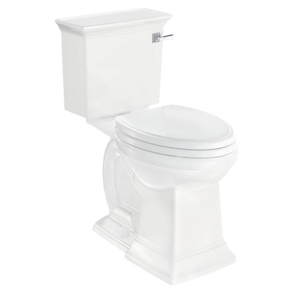 Town Square&#xae; S Two-Piece 1.28 gpf/4.8 Lpf Chair Height Right-Hand Trip Lever Elongated Toilet