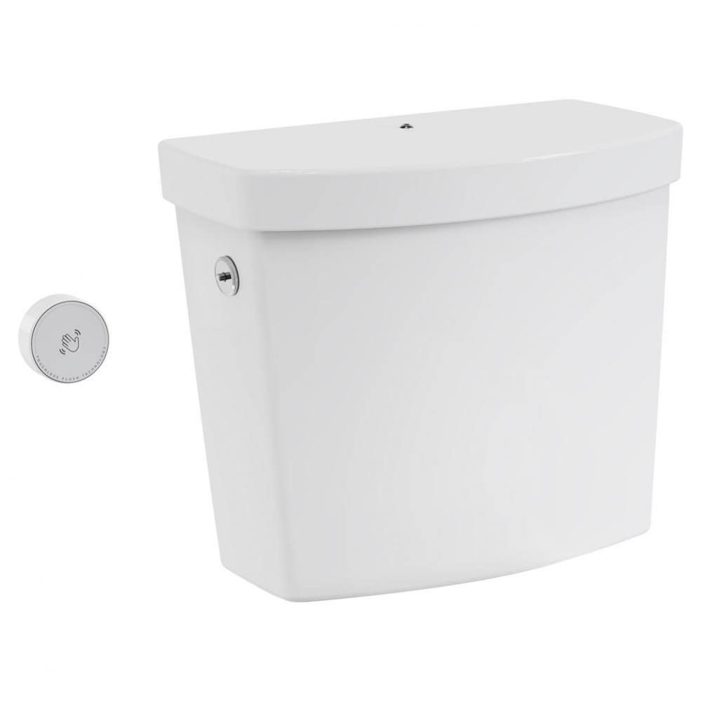 Cadet Touchless 1.28 gpf Single Flush Toilet Tank Only with Locking Device