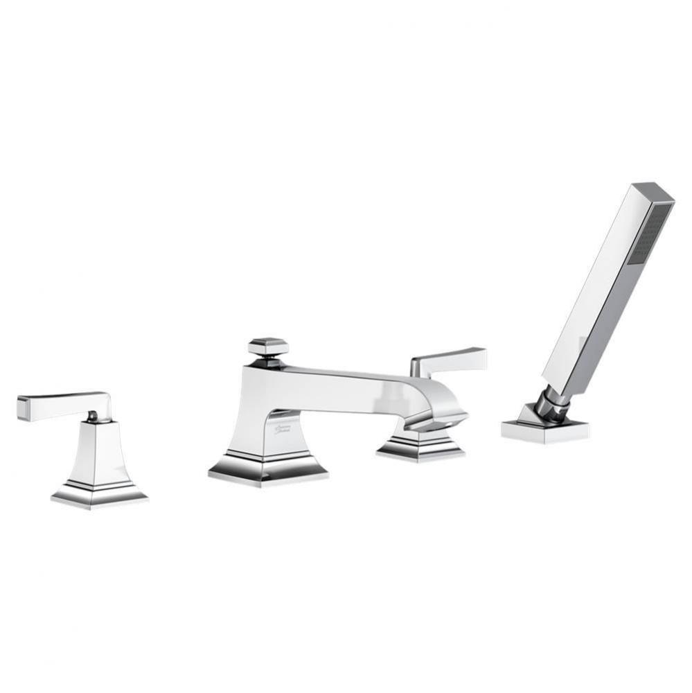 Town Square&#xae; S Bathub Faucet With Lever Handles and Personal Shower for Flash&#xae; Rough-in