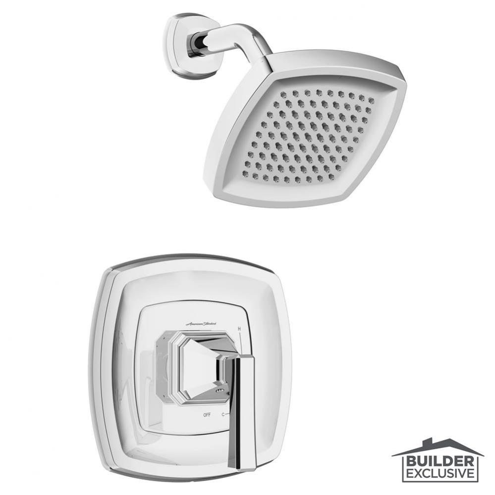 Crawford™ 2.5 gpm/9.5 L/min Shower Trim Kit With Showerhead, Double Ceramic Pressure Balance Car