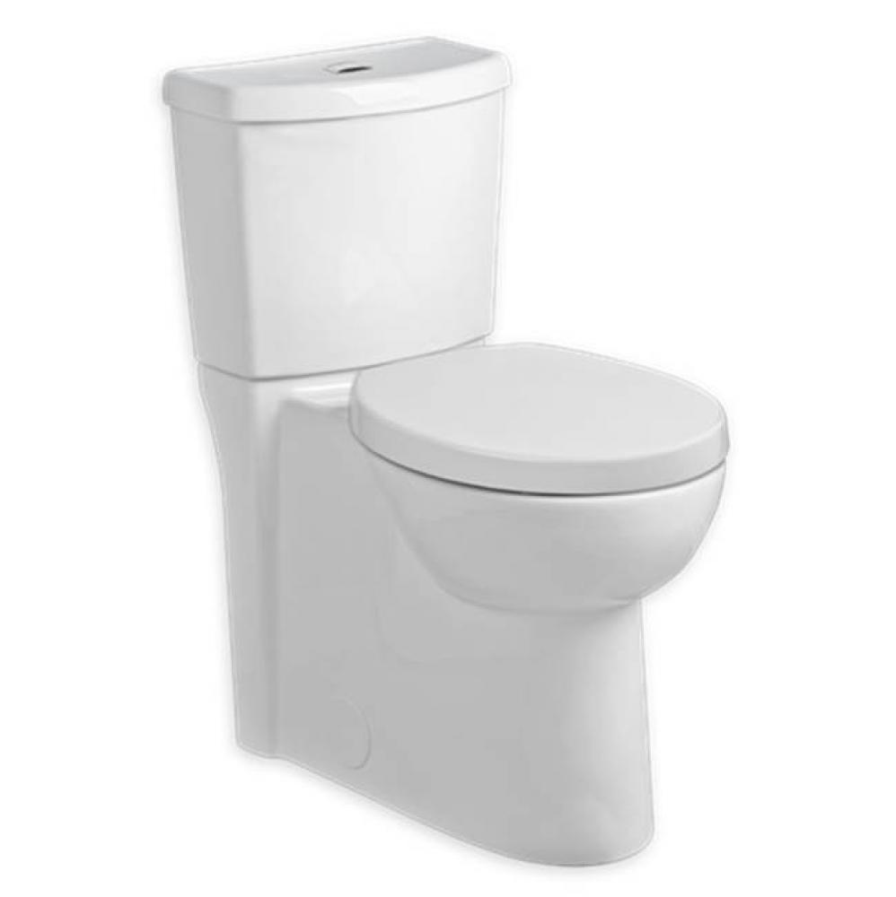 Studio&#xae; Skirted Two-Piece Dual Flush 1.6 gpf/6.0 Lpf and 1.1 gpf/4.2 Lpf Chair Height Elongat