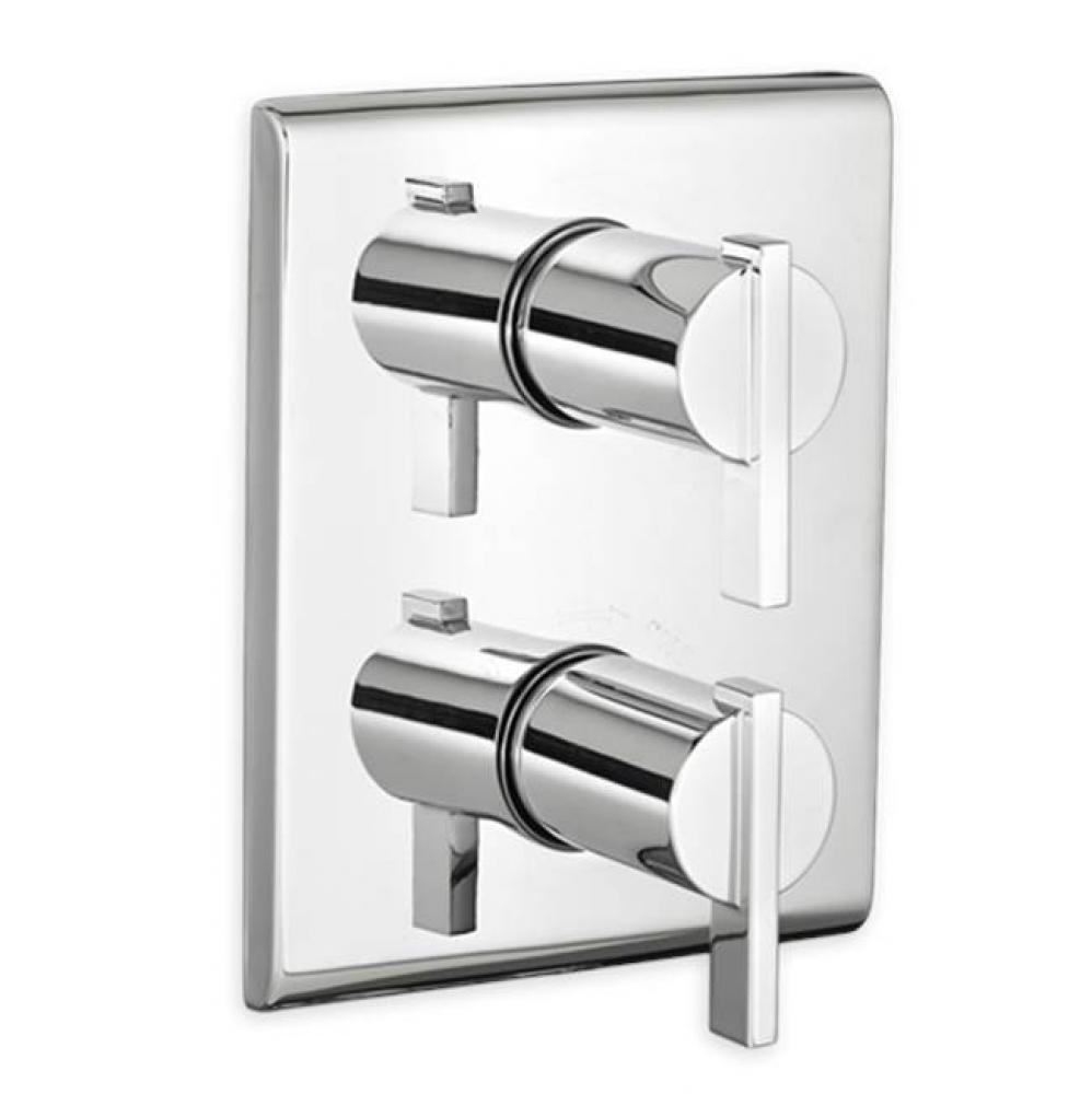 Time Square&#xae; 2-Handle Thermostatic Shower Valve Trim Kit