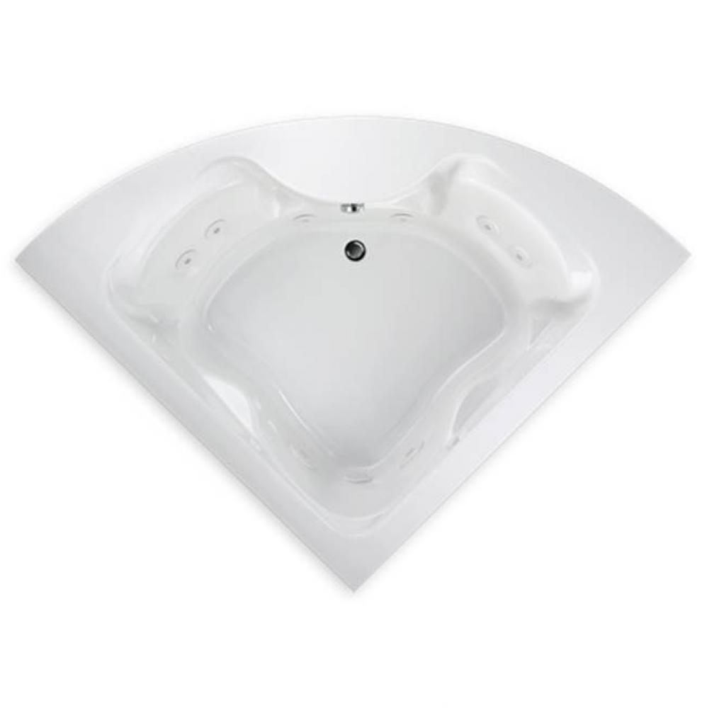 Cadet&#xae; Corner 60 x 60-Inch Drop-In Bathtub With EverClean&#xae; Hydromassage System