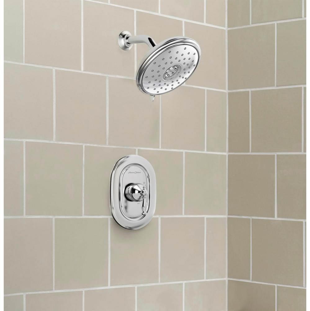 Quentin&#xae; 1.8 gpm /6.8 L/min Shower Trim Kit With Water-Saving Showerhead, Double Ceramic Pres